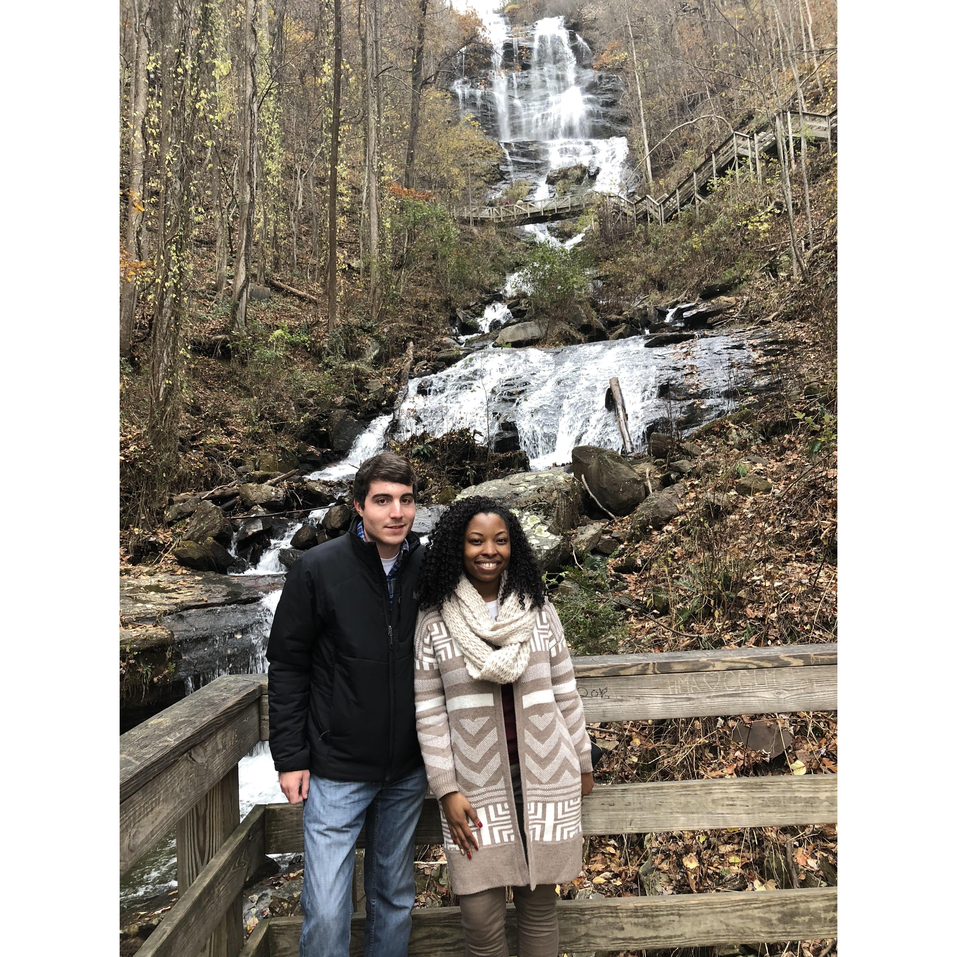 Our trip to Amacolola Falls! Such a beautiful day!