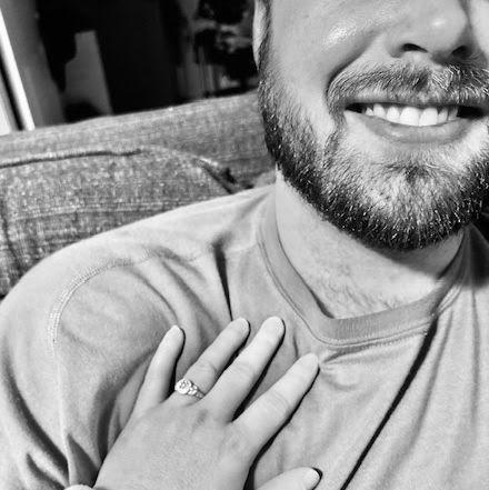 The night we got engaged!