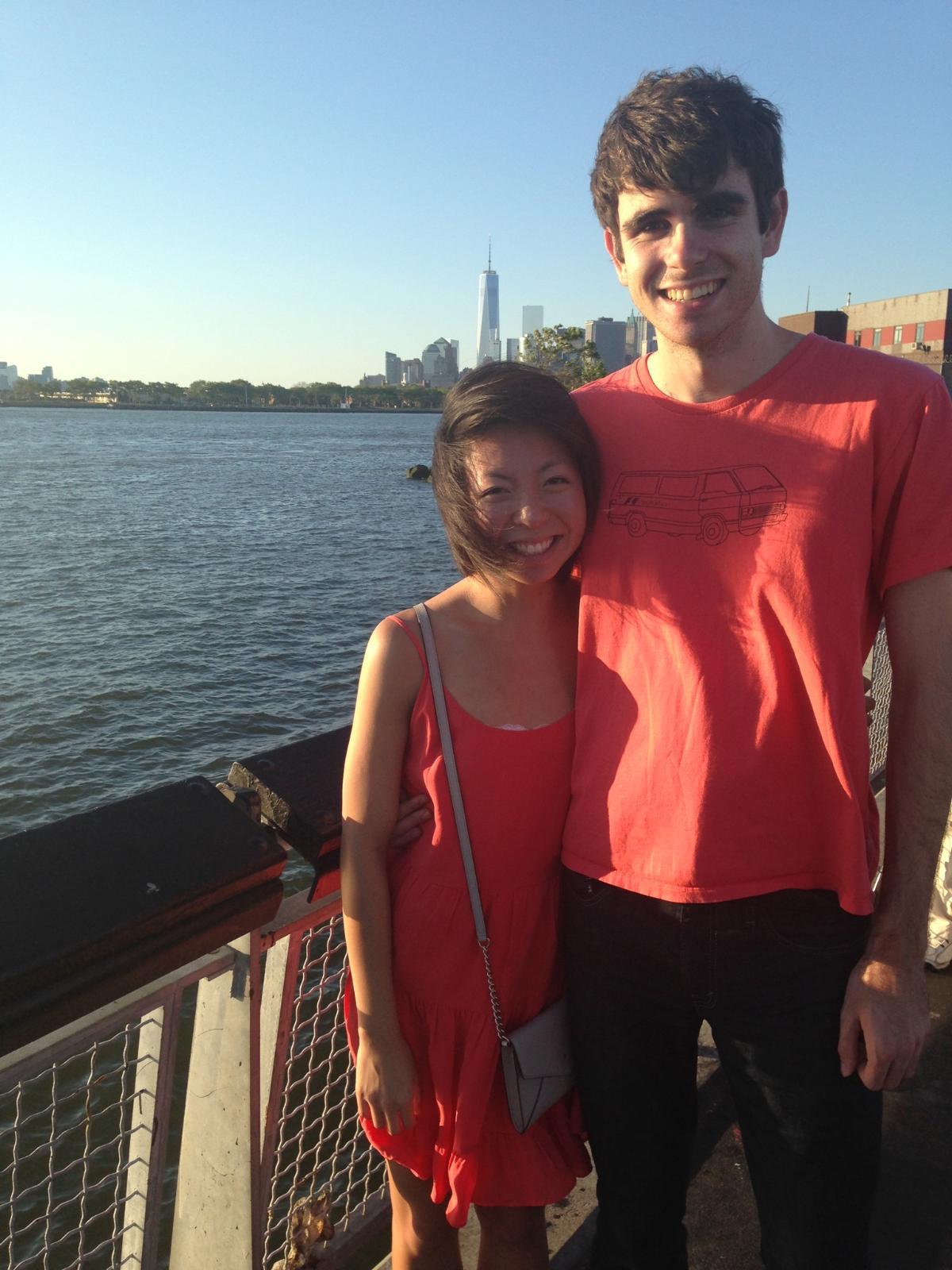 July 2014 - John visits Megan in NYC, during her summer internship.