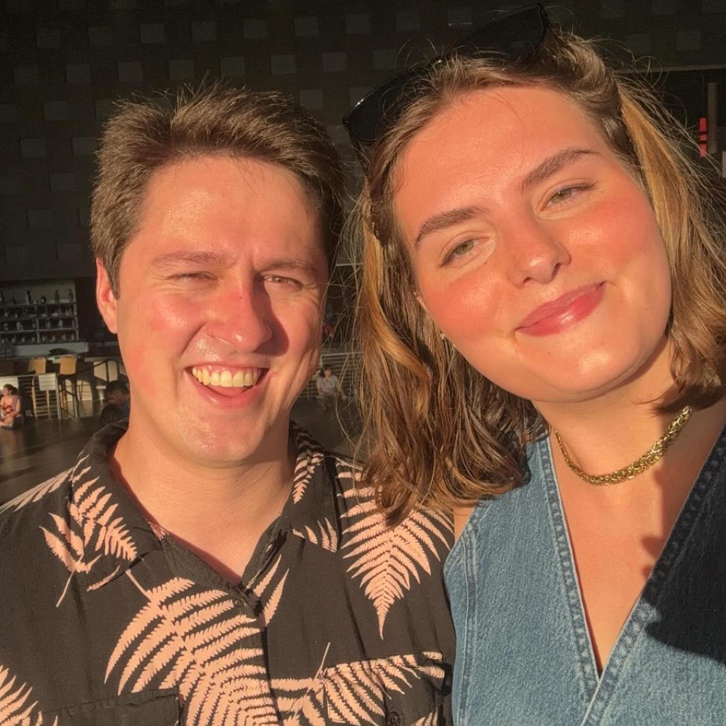 Chloe and Ryan went to a Wallows concert - one of Chloe's favorite bands! But this photo was the "hard launch" of their relationship.