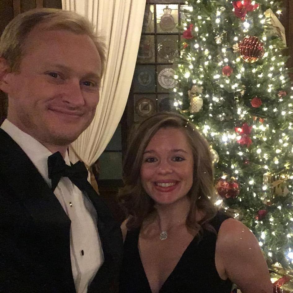 Holiday dinner at the University Club of Denver.