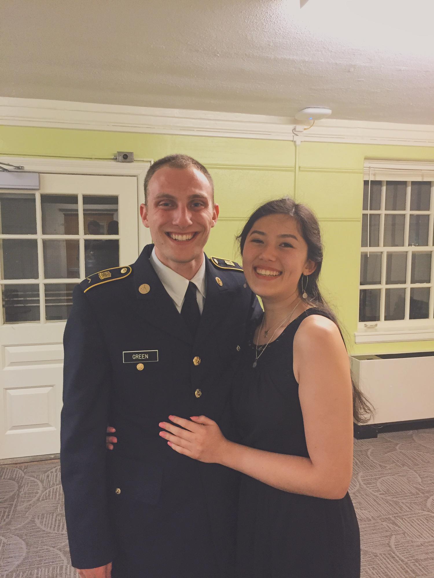 Ethan's first military ball