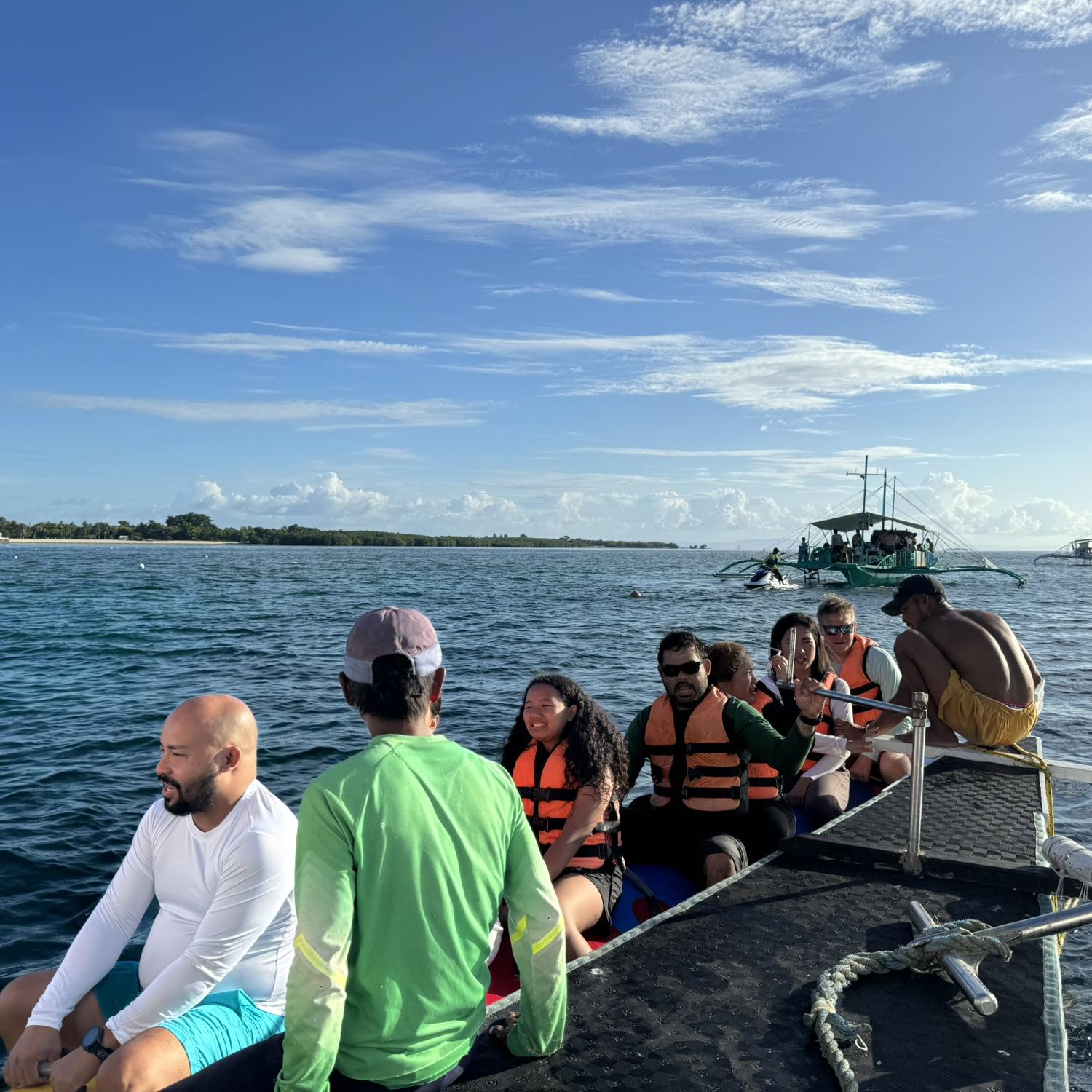 Banana boat ride in Cebu