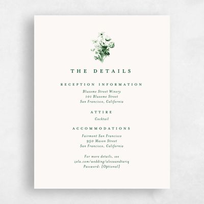 Emerald, Green Wedding Enclosure - Tulipier