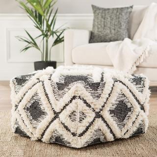 Aaltos Geometric Square Pouf by Nikki Chu