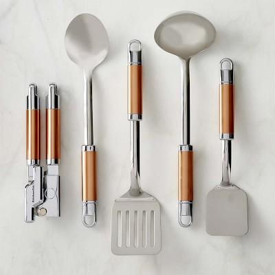 KitchenAid Stainless-Steel Tool and Gadget Set, Copper
