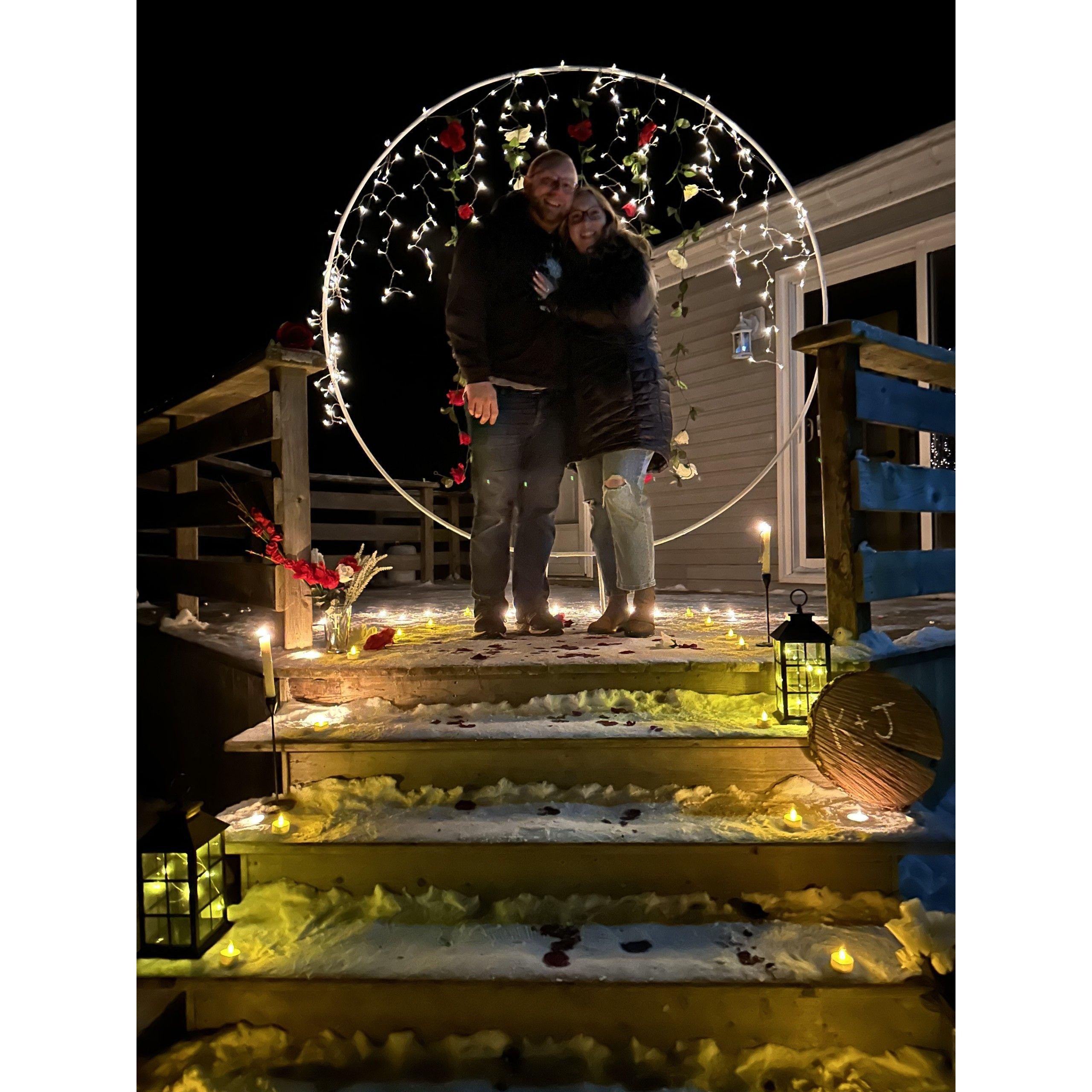 We're ENGAGED!!! - Jan 9th 2024