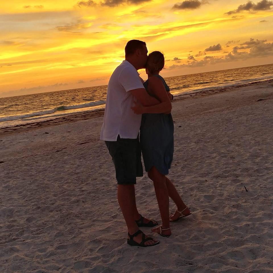 From our trip to the beach in 2018!