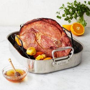 All-Clad Stainless Steel Roasting Pan with Nonstick Rack