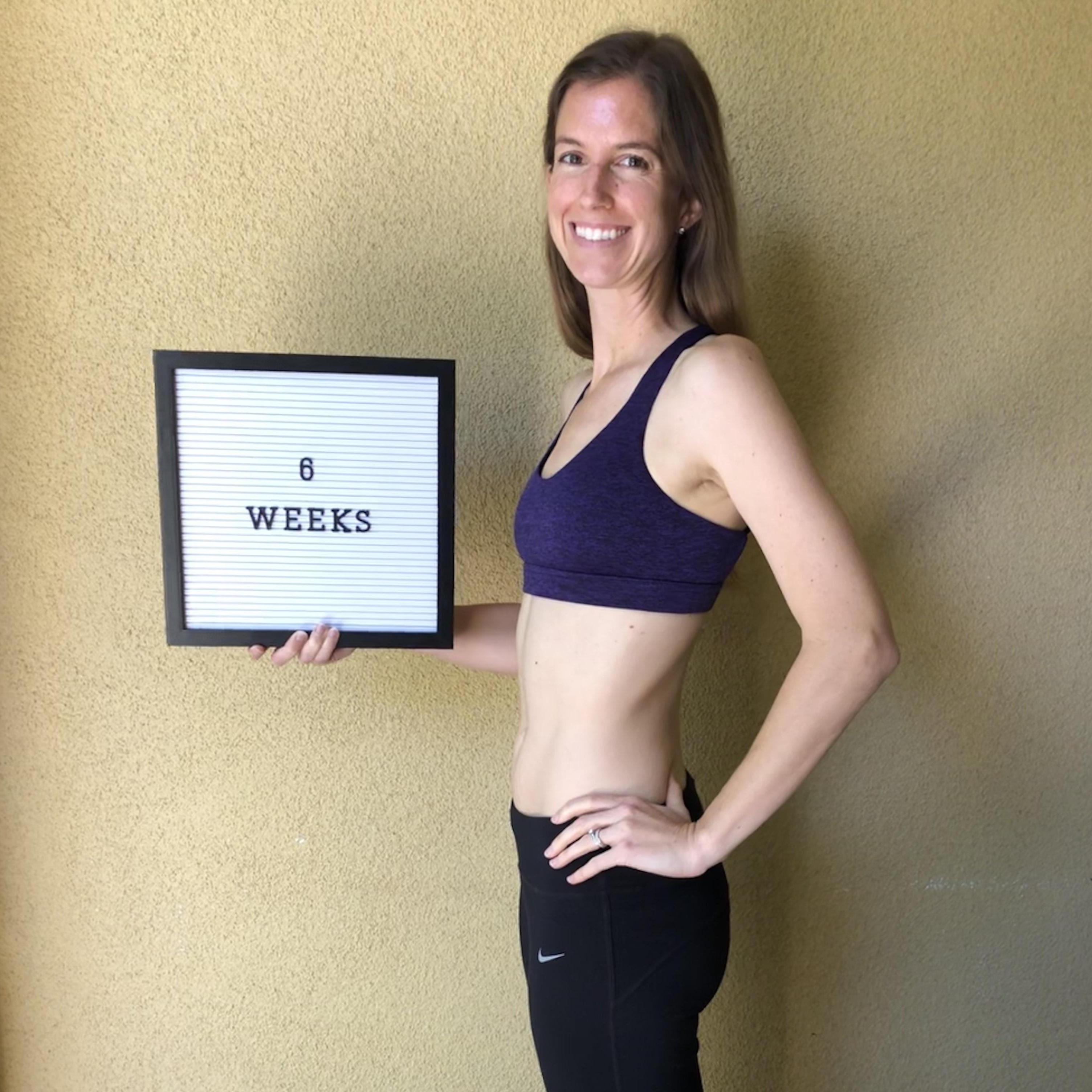 6 Weeks: The little guys is the size of a pomegranate seed!
