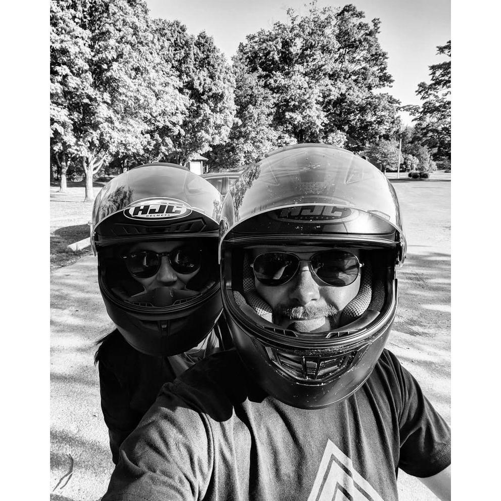 Date night on the bike.
