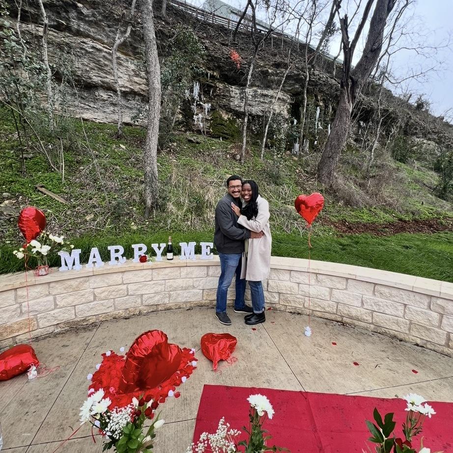 When Austin proposed!