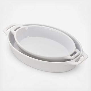 2-Piece Oval Baking Dish Set
