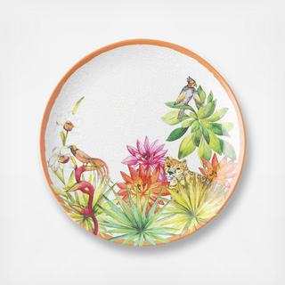 Flora & Fauna BPA Free Melamine Dessert/Salad Plate