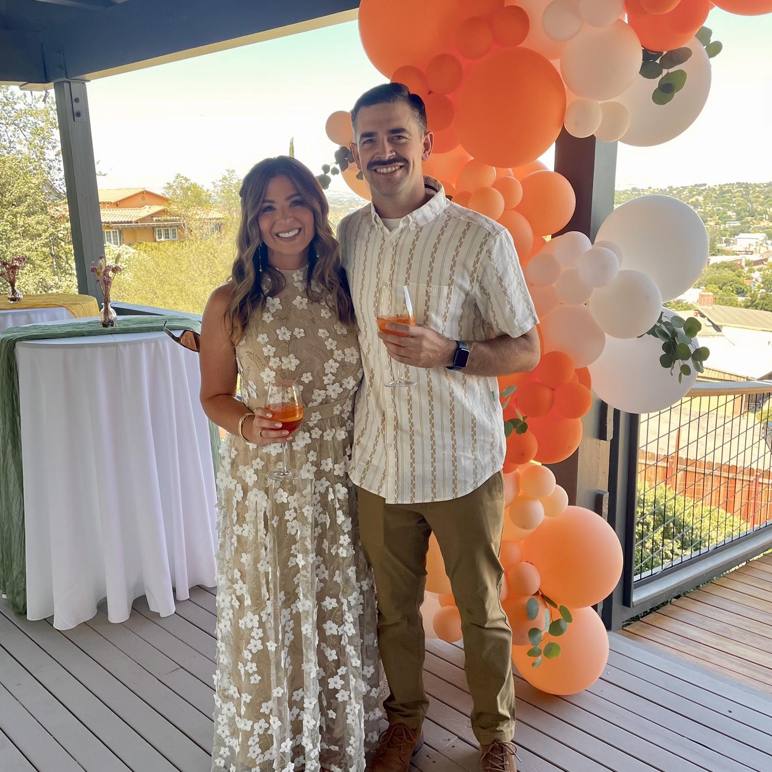 Courtney and Josh celebrated with many close friends and family at their beautiful engagement party!