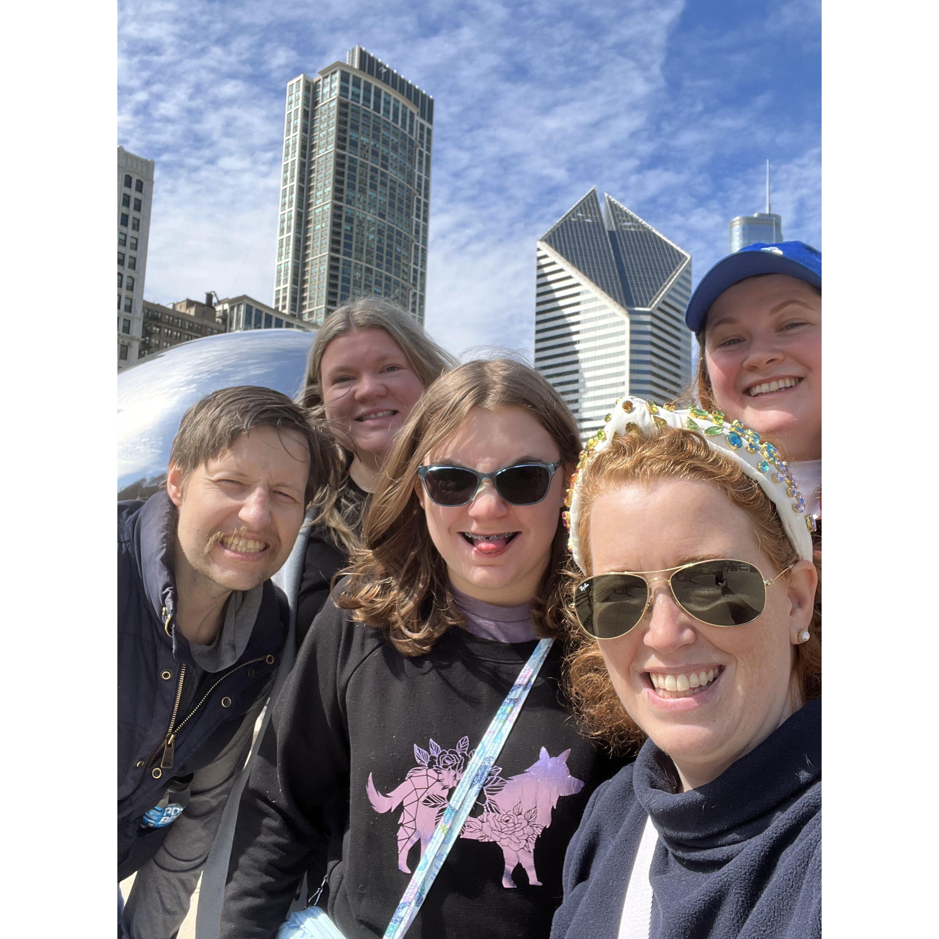 Cousin time while our niece Libby spent Spring Break with us in Chicago. March 2023!