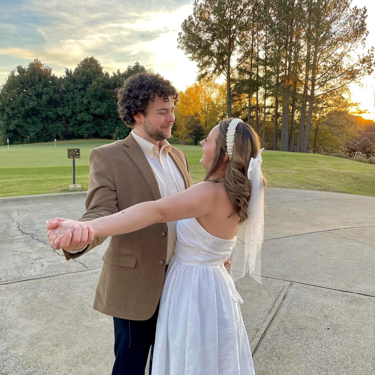 Taken by the Mother of the Bride at the engagement party.