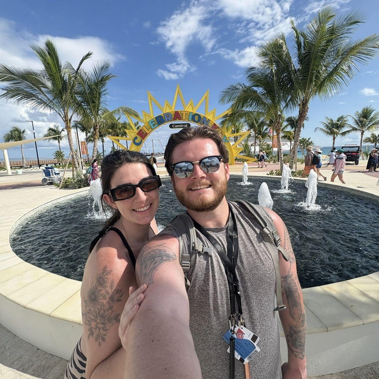 Our first vacation together!