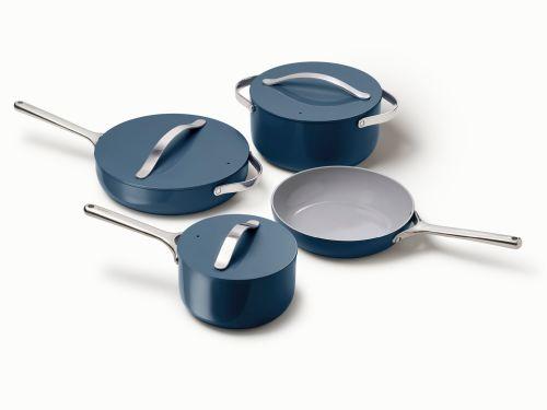 Caraway Home 7pc Non-Stick Cookware Set - Navy