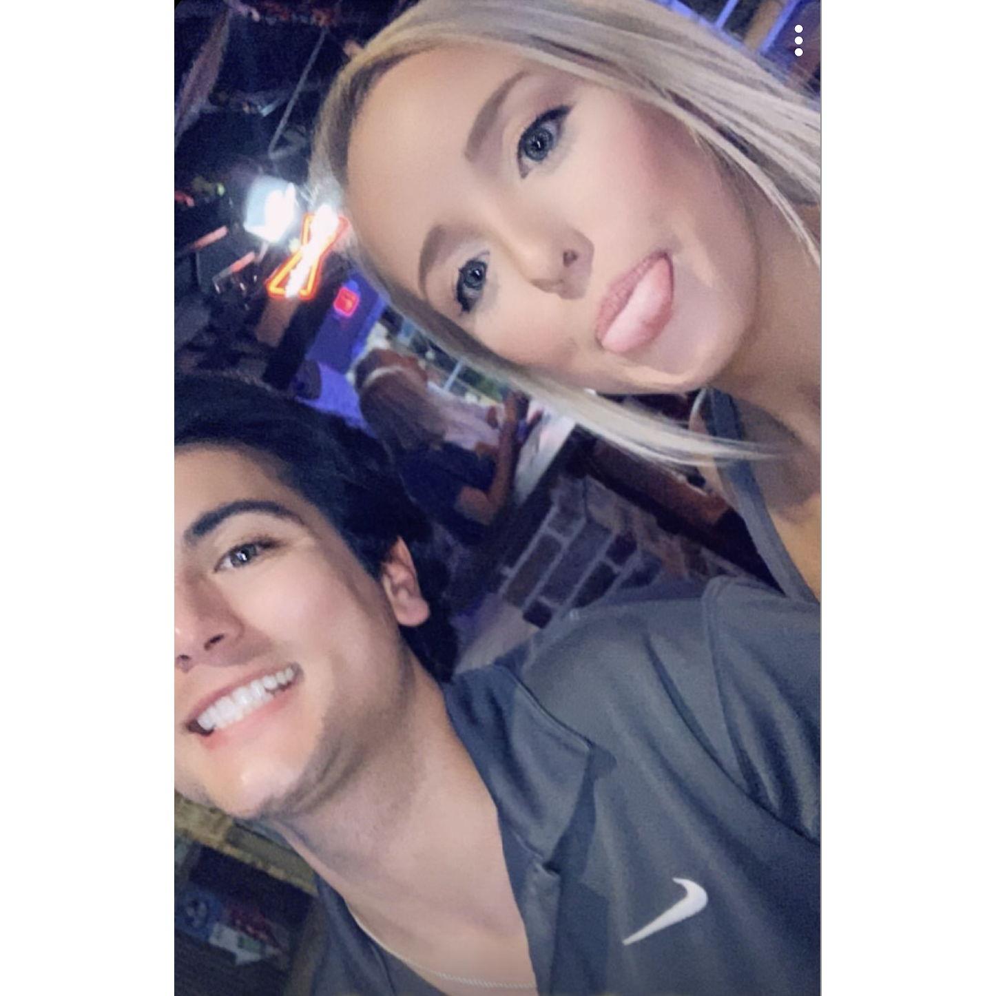 This was where it all started.  While we wouldn't begin our romantic relationship until later, our journey to becoming best friends started on this night.