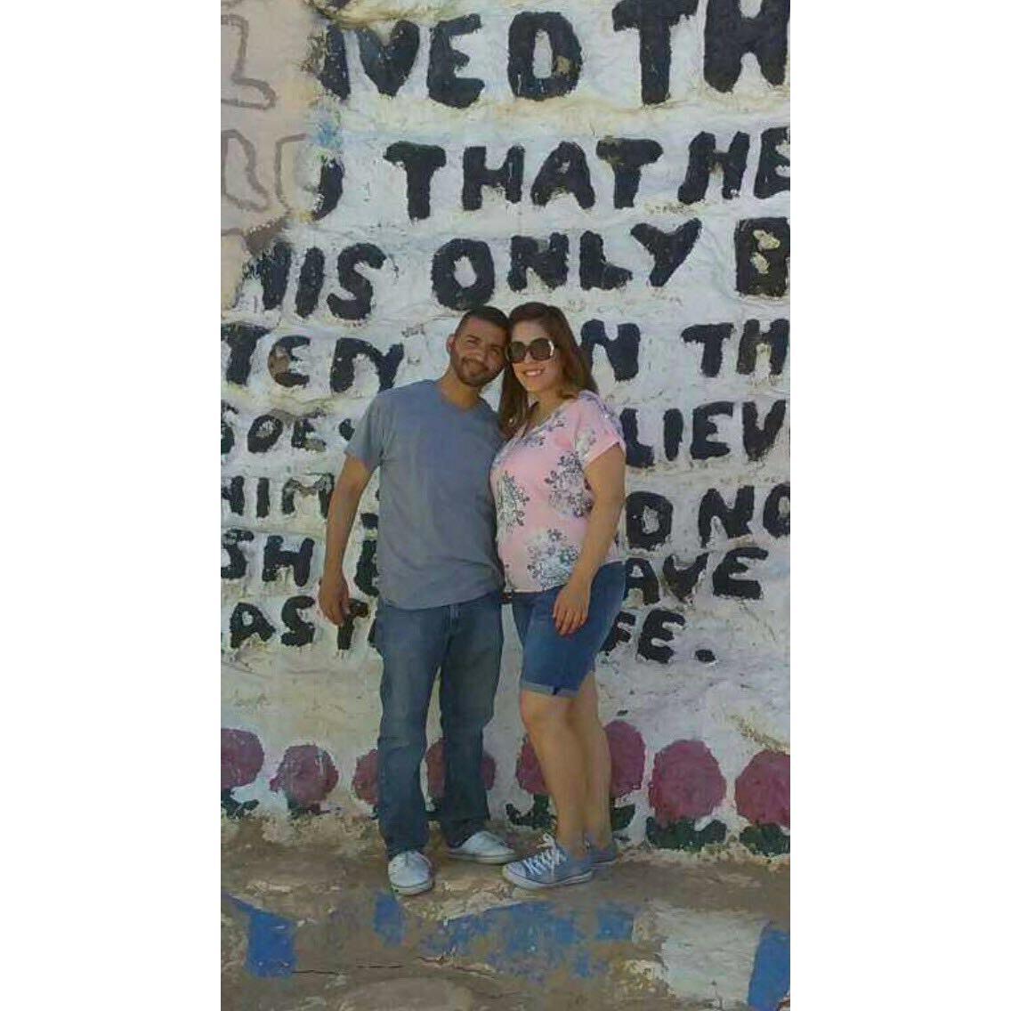Second date, Salvation Mountain! Great way to bring God and love to our relationship!