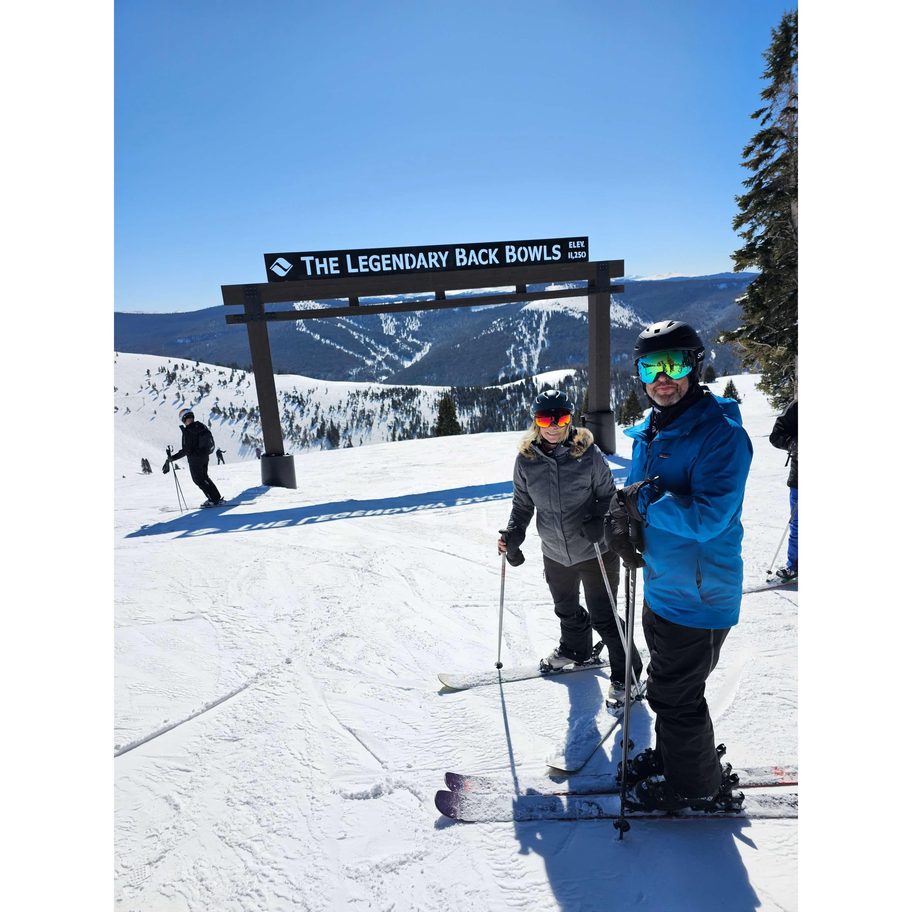 Skiing Vail - December 2023