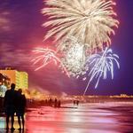 4th of July Fireworks on Folly Beach