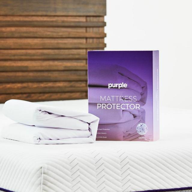 Purple Mattress Protector- King Size