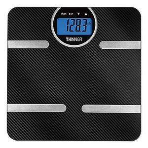 Thinner© by Conair™ Carbon Fiber Body Analysis Scale