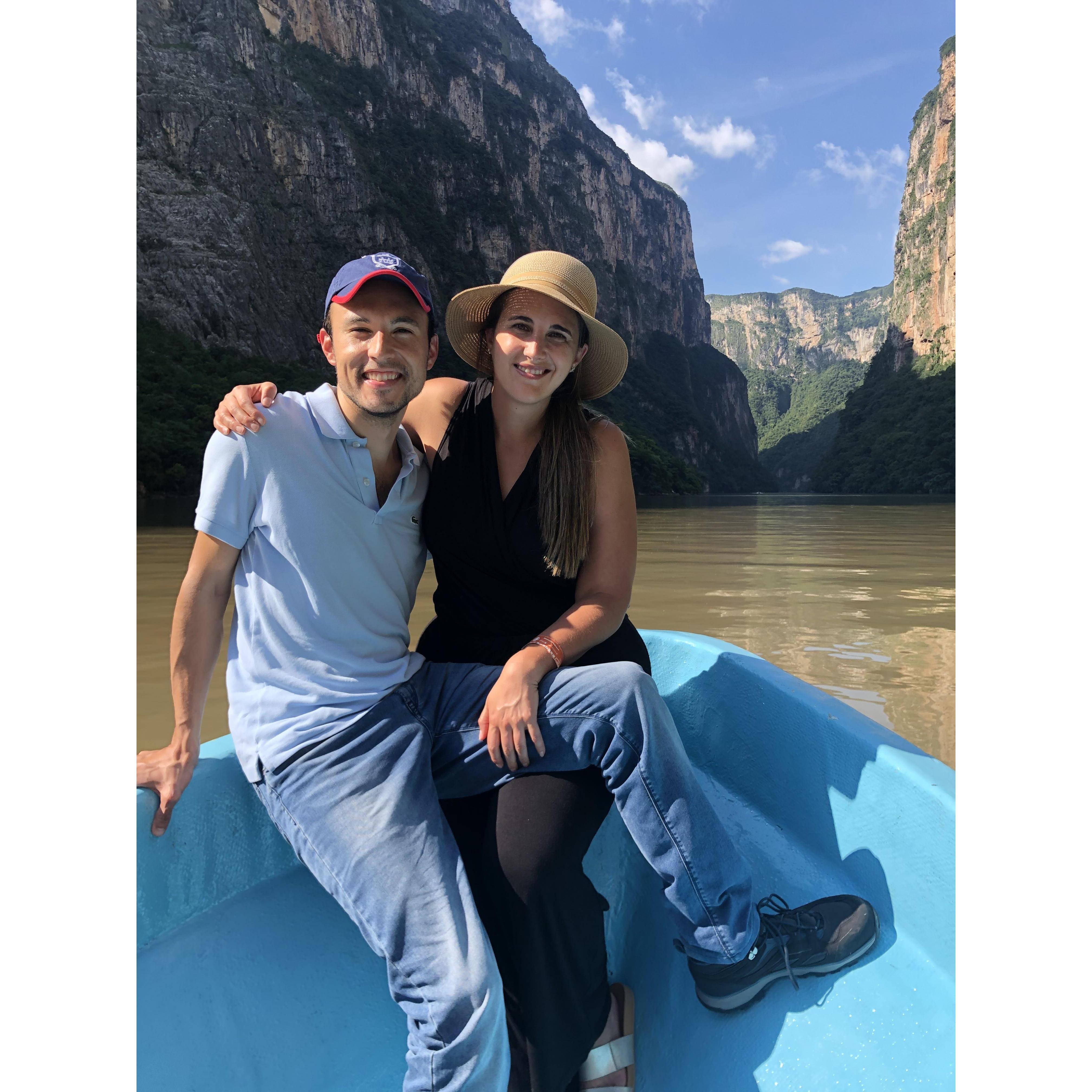 At peace at Canon del Sumidero, Mexico...