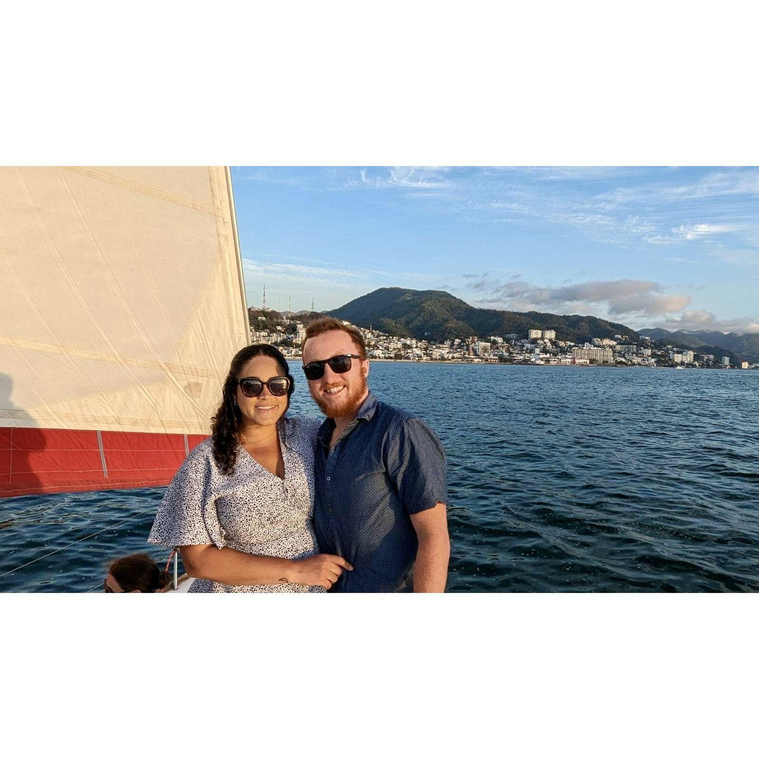 Sunset Sail during our trip to Puerto Vallarta
