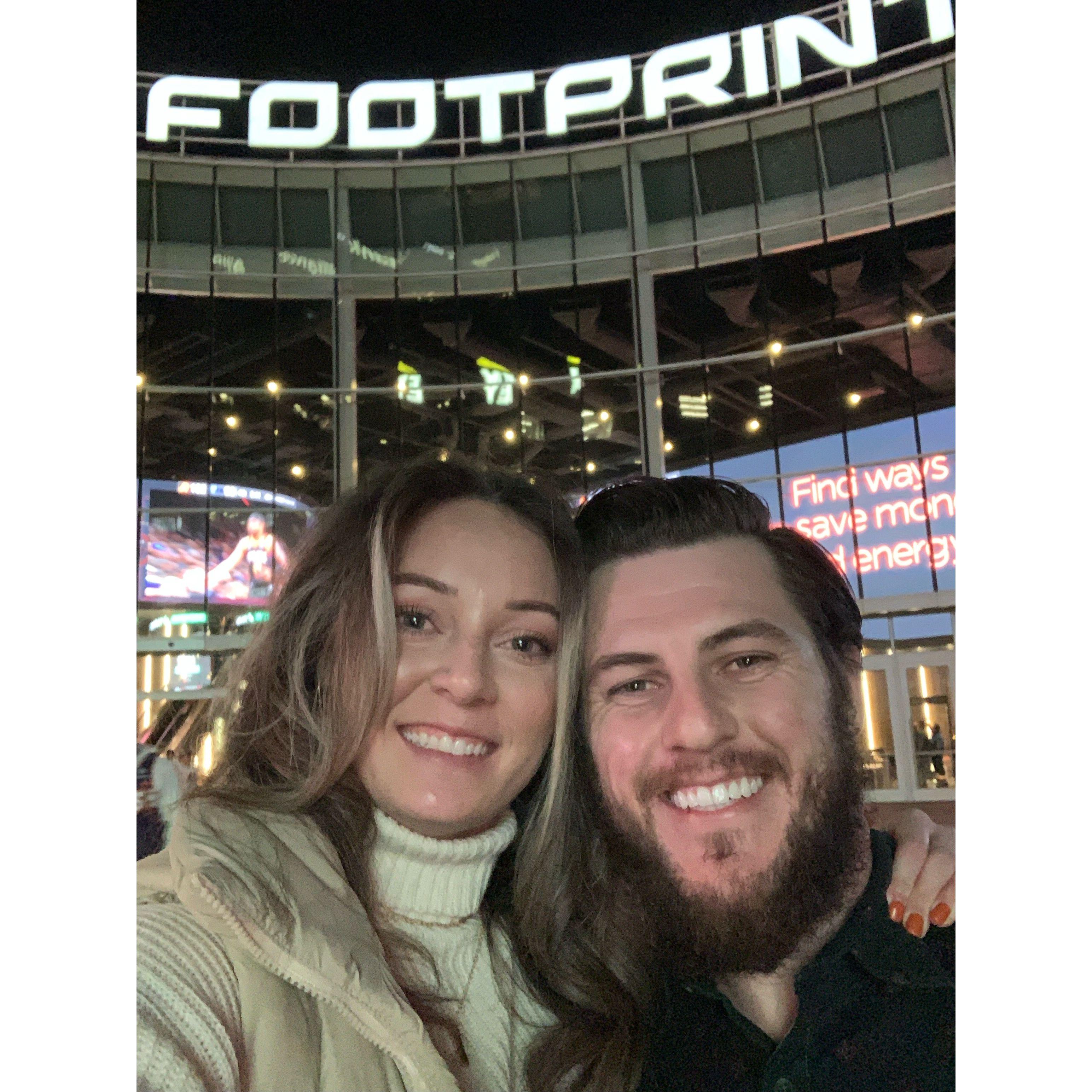 Our first Phoenix Suns game 10.02.2023