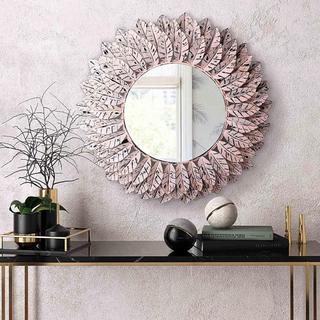 Pile Leaf Mirror