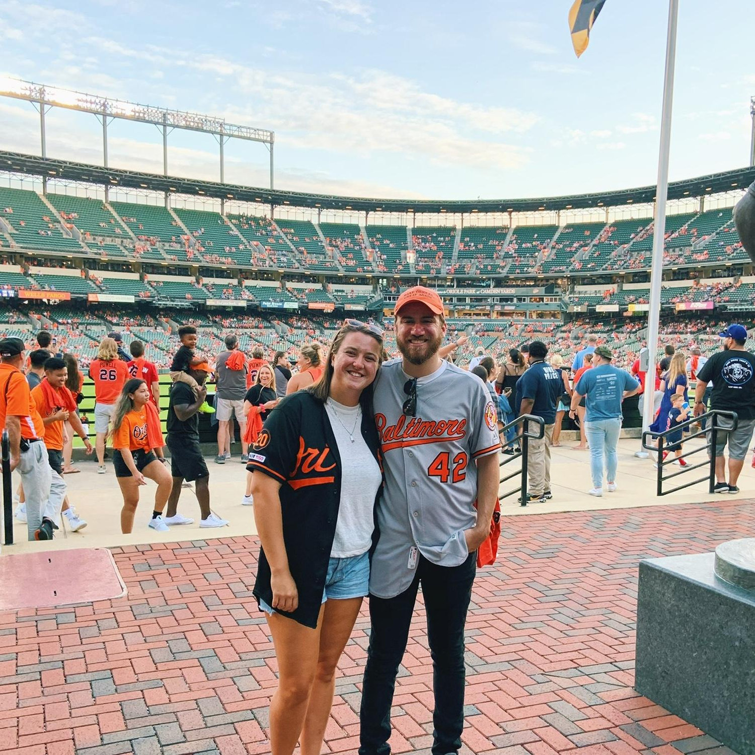 Our first Orioles game!