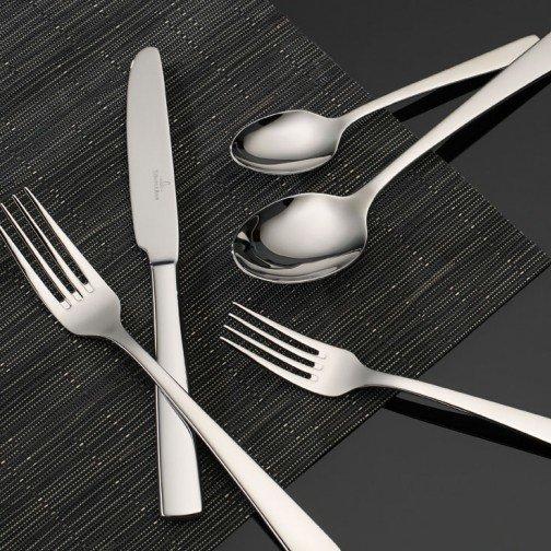 Chancellor 60 Piece 18/10 Stainless Steel Flatware Set, Service for 12