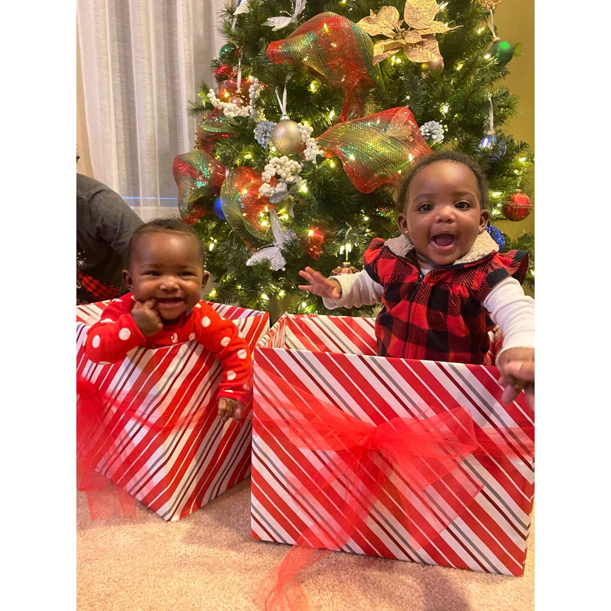 Nailah and Nina- Christmas 2021