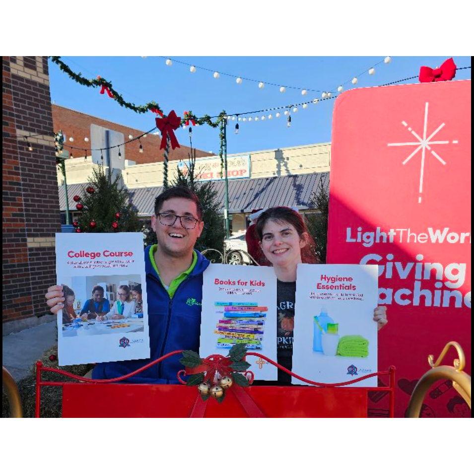 Growing together through giving. (Giving Machine in Mckinney,TX)