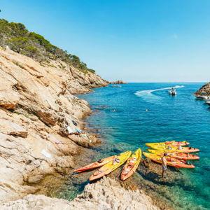 Kayaking in Tossa De Mar