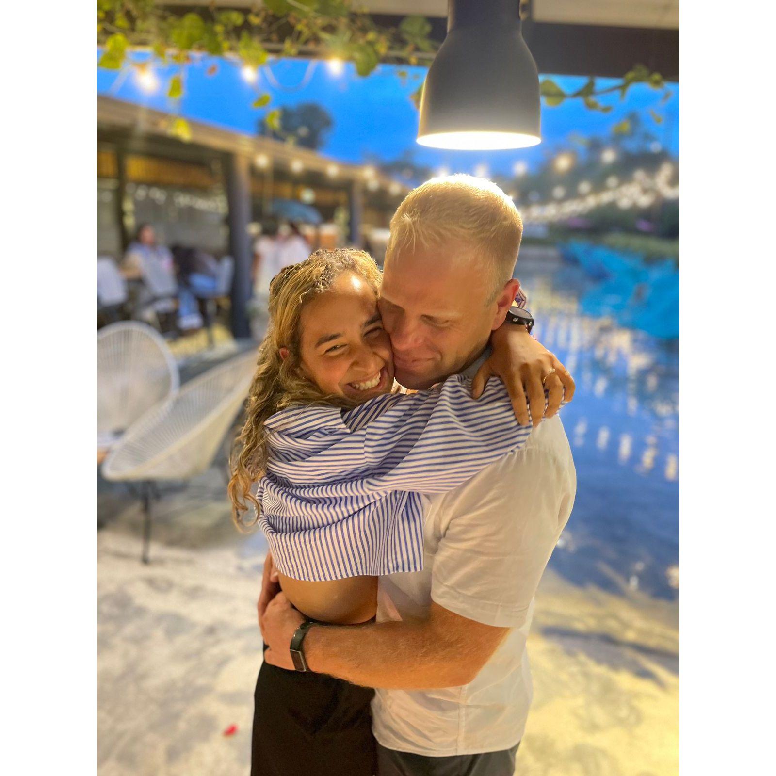 I said YES! Dije que si.