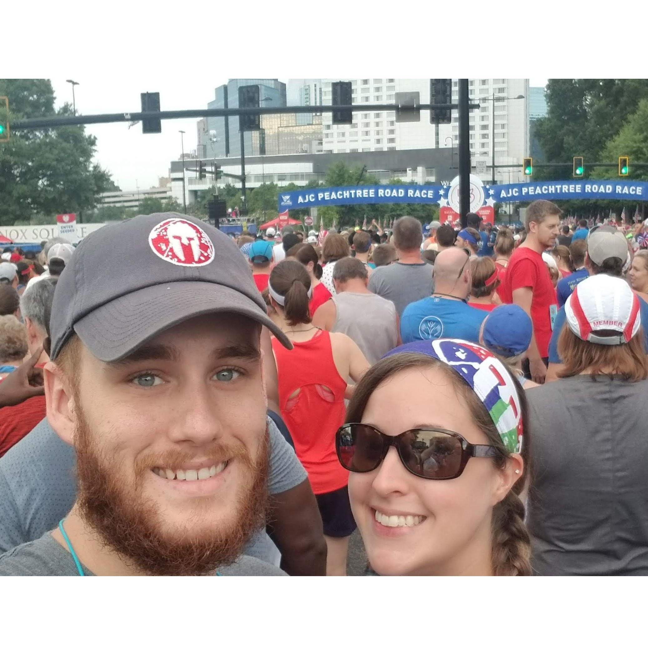 Peachtree Road Race 2019