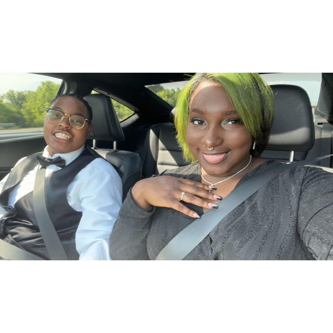 Two kids crazy in love