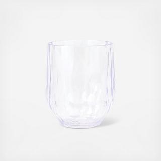 Superglass Stemless Wine Glass, Set of 2