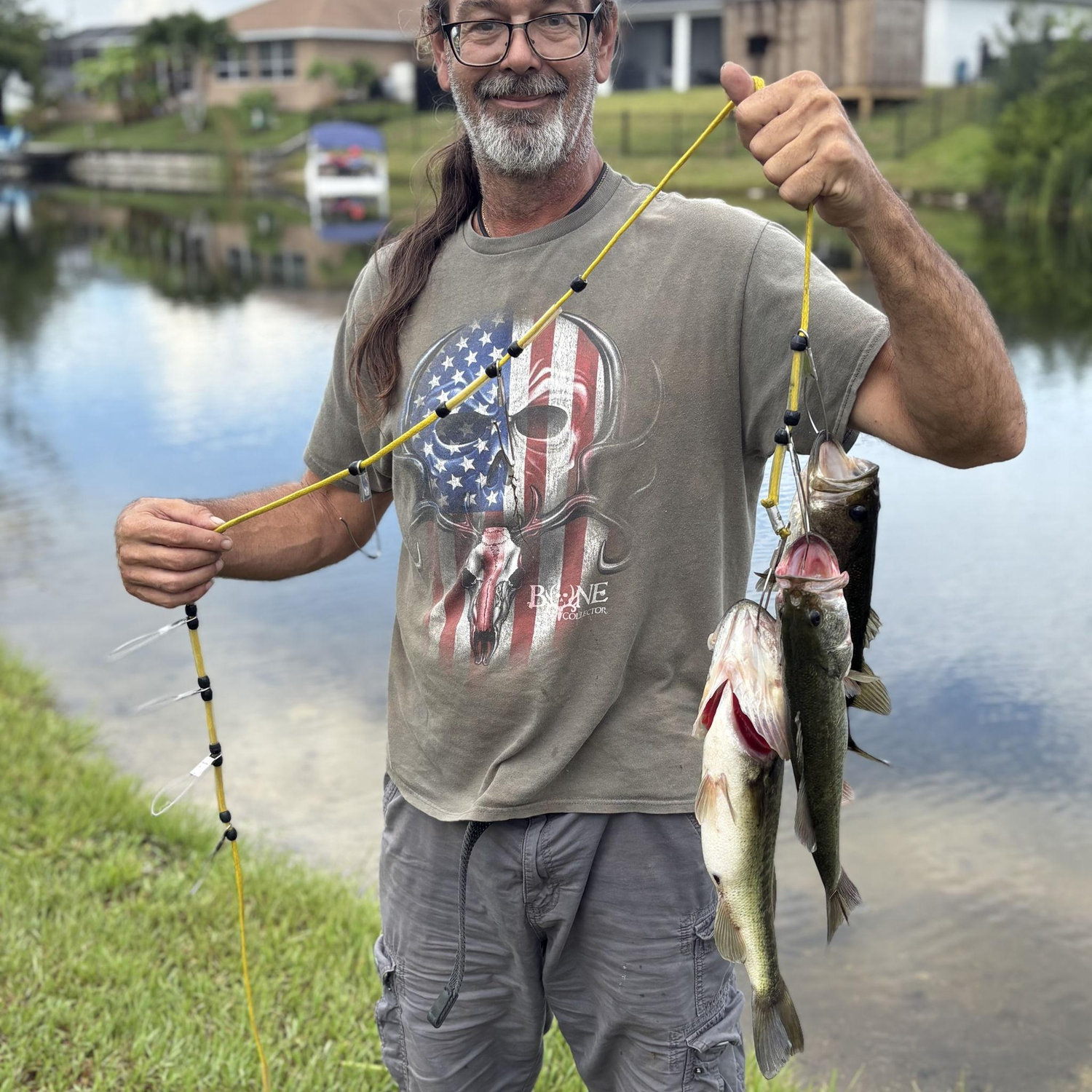 Brian’s fish he caught.