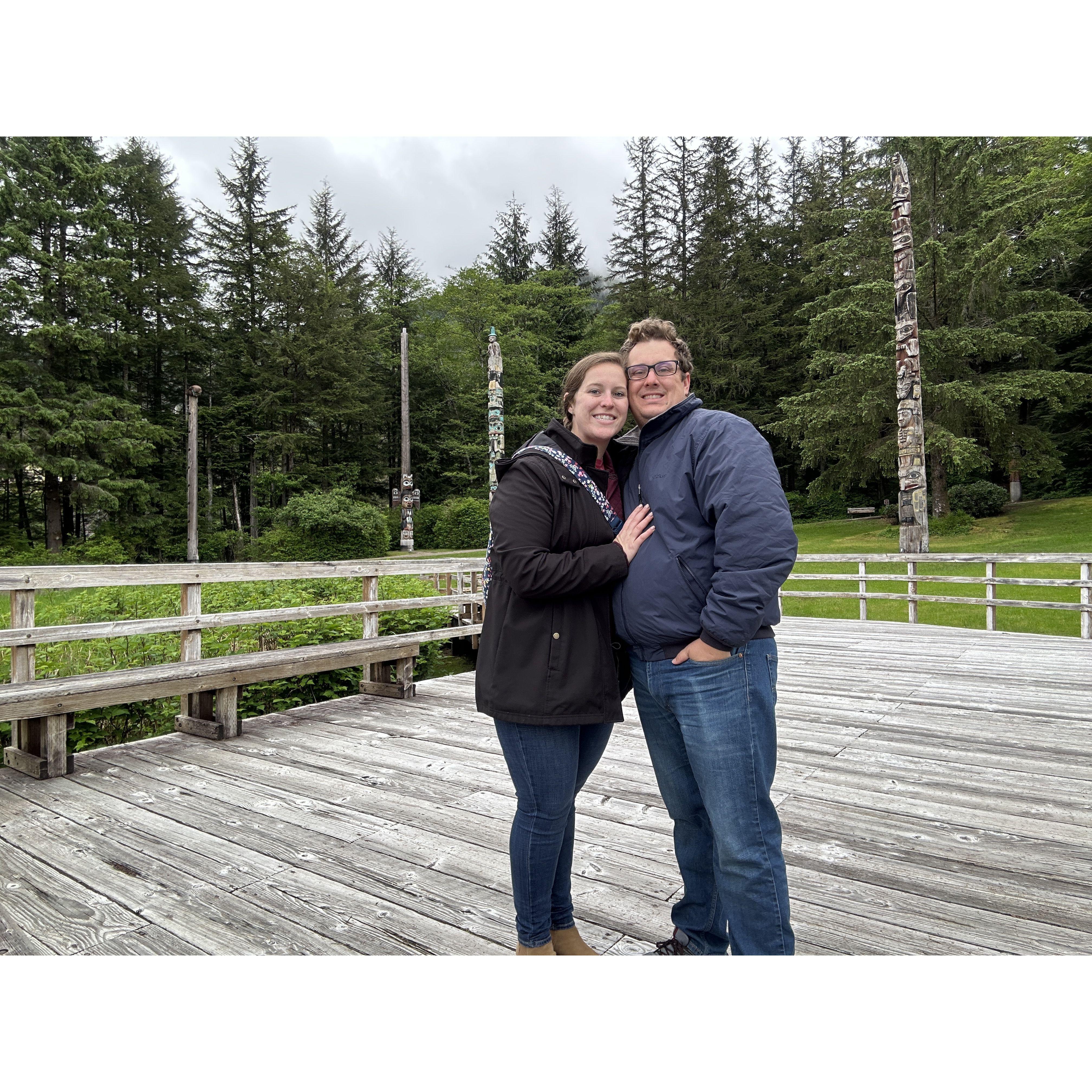 Special part of our Alaska trip, having the entire Totem Pole State Park to ourselves.