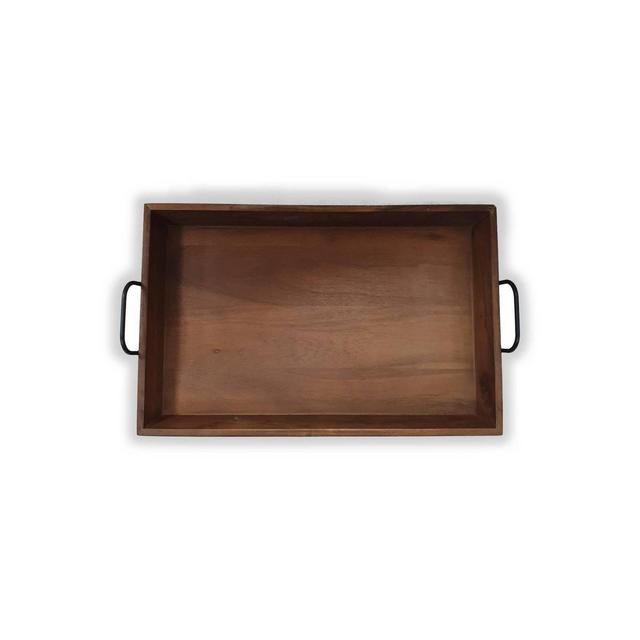 20" x 13" Wood Serving Tray - Threshold™