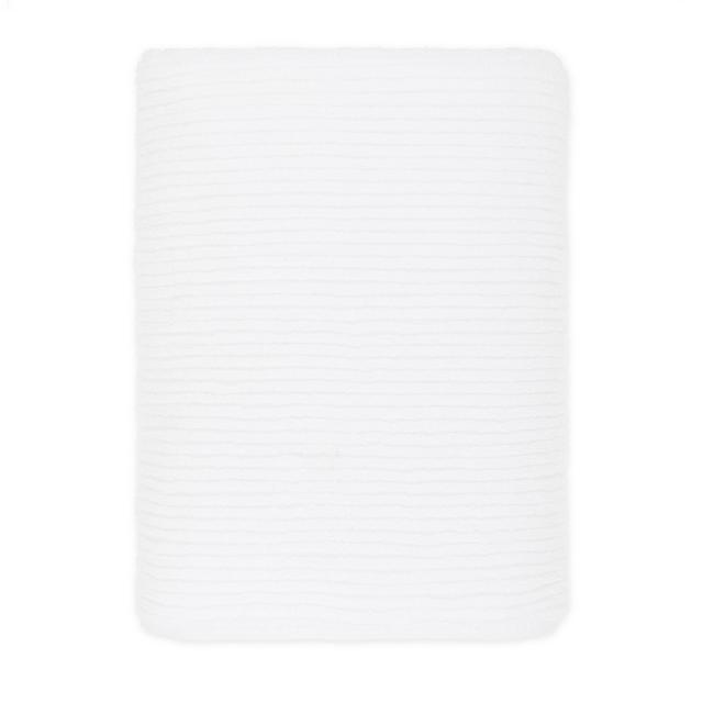 O&O by Olivia & Oliver™ Turkish Ribbed Modal Bath Sheet in White