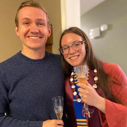 First picture as an engaged couple