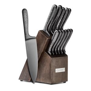 Cambridge Silversmiths - Nero Hammered 12 Piece Block Set