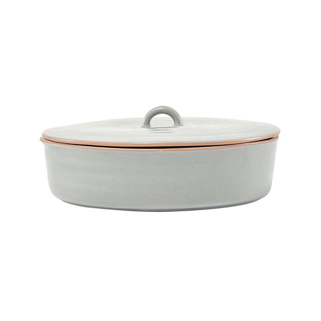 Bico Light Sage Green 9 inch Stoneware Tortilla Warmer with Lid, Microwave and Dishwasher Safe, Taco Holder for Mexican Fiesta Party, Taco Tuesday, Cinco De Mayo