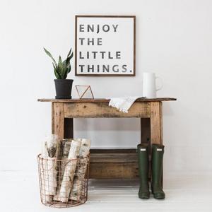 Enjoy the Little Things
